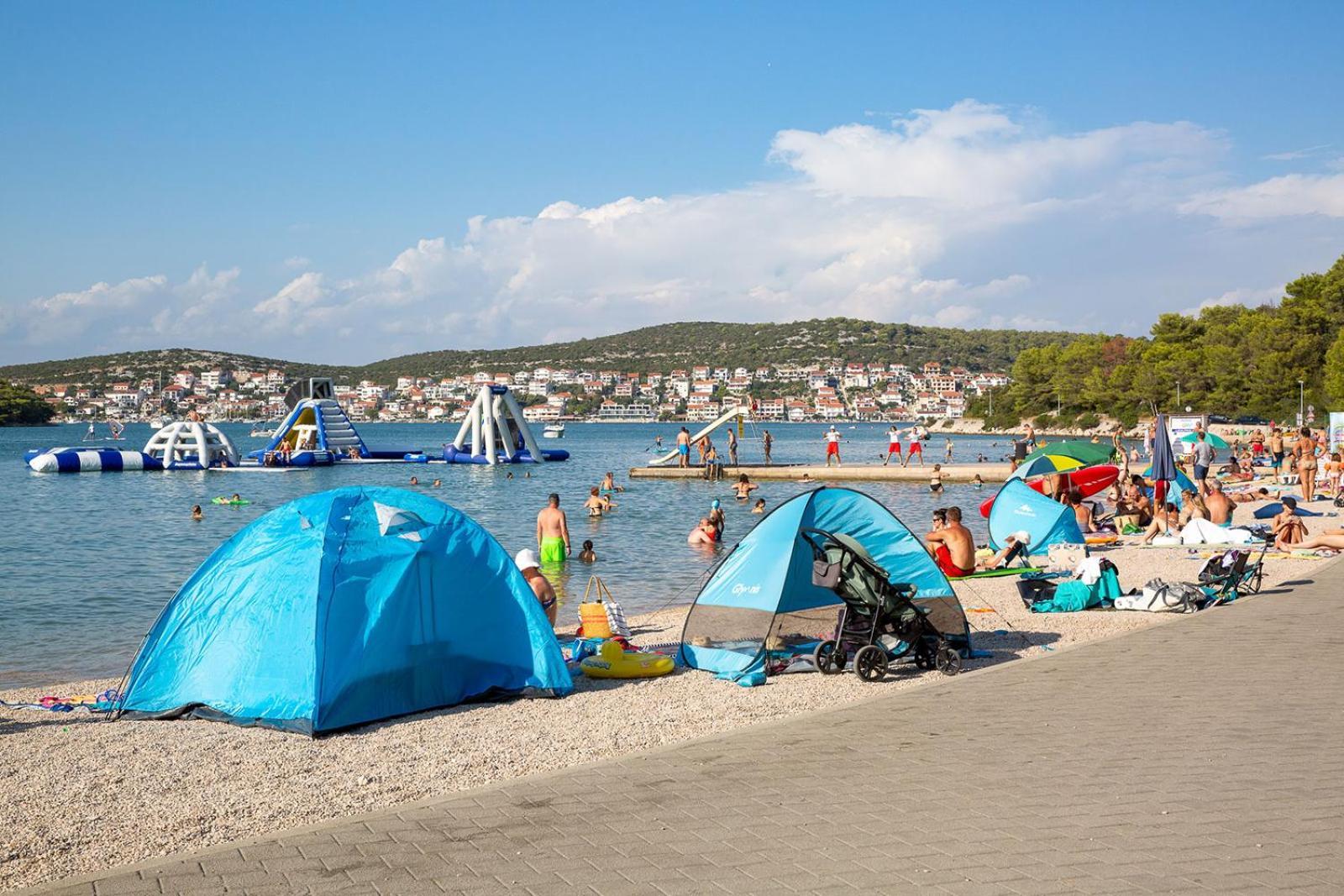 Mobilheim Andrea Wunderschoene Ferienwohnung Direkt Am Meer Jezera Extérieur photo