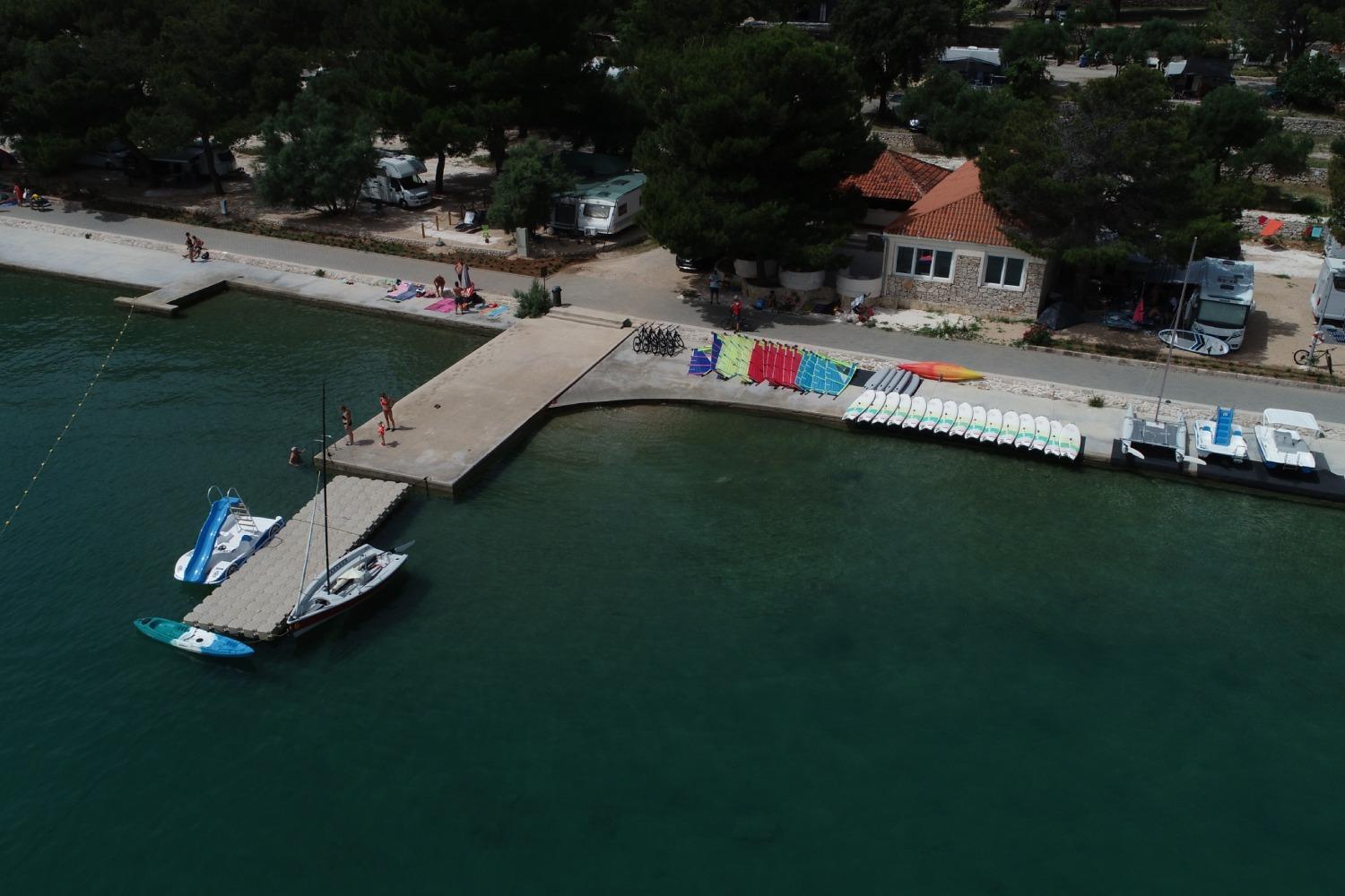 Mobilheim Andrea Wunderschoene Ferienwohnung Direkt Am Meer Jezera Extérieur photo